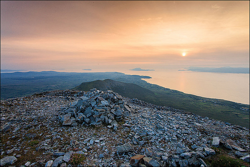 Westport - A view from Croagh Patrick