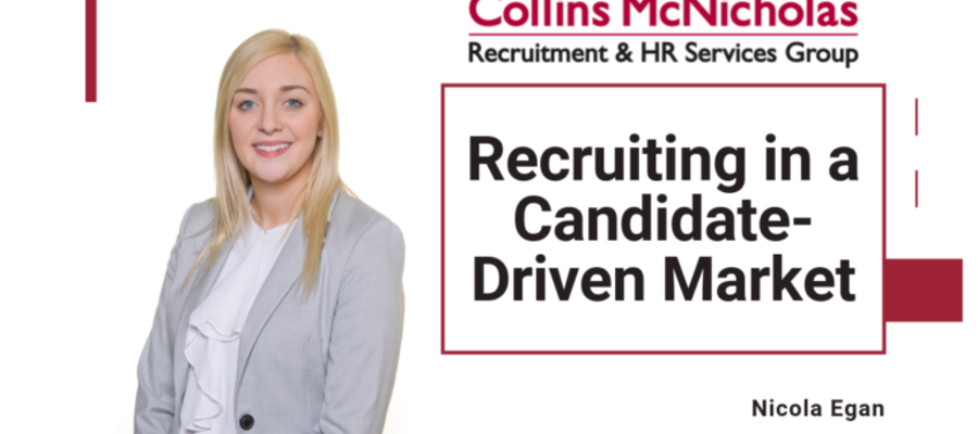 Recruiting In A Candidate Driven Market