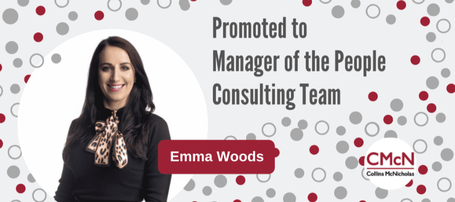 Emma Woods promoted at Collins McNicholas 